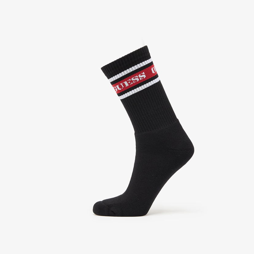 Ponožky GUESS Guess Originals Stripe Loguess Socks Čierna | M5GZ96Z3O11-JBLK