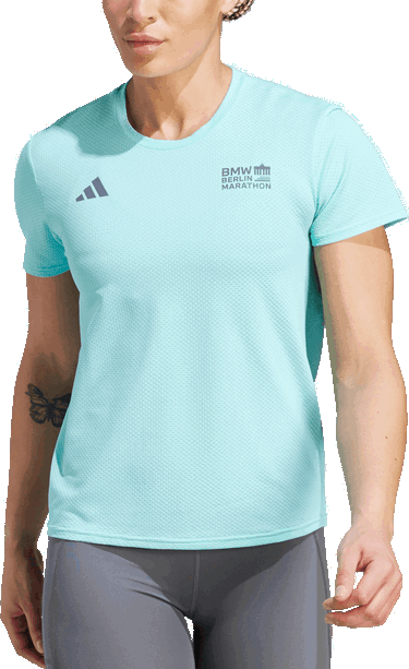 Tričko adidas Originals BMW Berlin Marathon 2023 Legends Tee Tyrkysová | in1341, 0