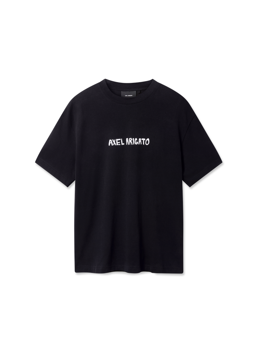 Tričko AXEL ARIGATO Bale Relaxed Fit Doodle T-Shirt Čierna | A3845001