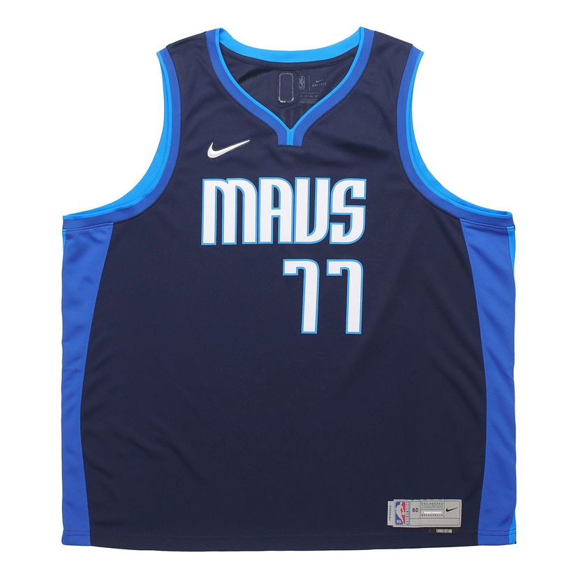 Dres Nike Dallas Mavericks Doncic #77 Fan Edition Jersey Modrá | CW6806-419