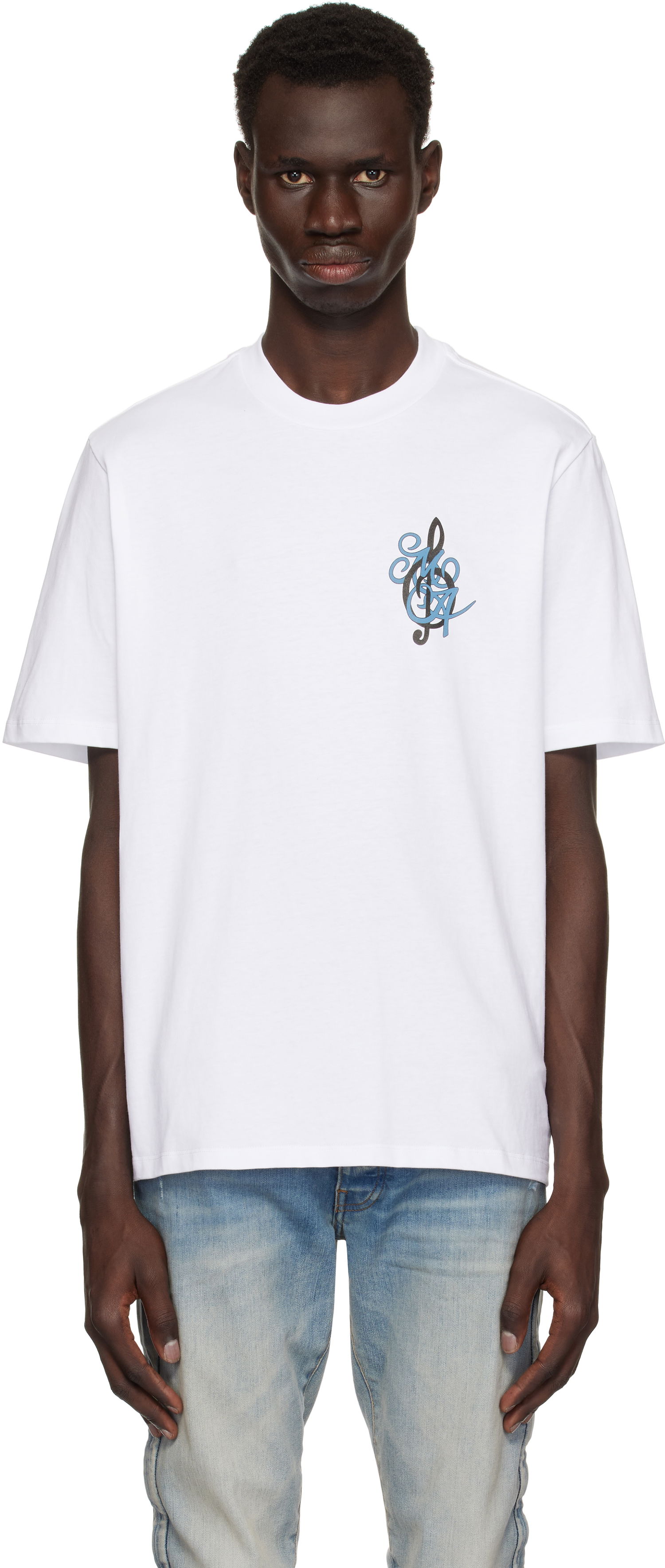 Tričko AMIRI Amiri Jazz Band Graphic T-Shirt Biela | AMJYTE1167, 0