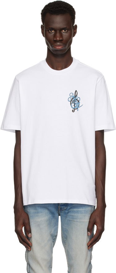 Tričko AMIRI Amiri Jazz Band Graphic T-Shirt Biela | AMJYTE1167, 0