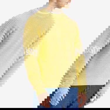 Sveter New Amsterdam Surf Association New Amsterdam Surf Association Logo Crew Knit Sweater Žltá | 2501108001, 2