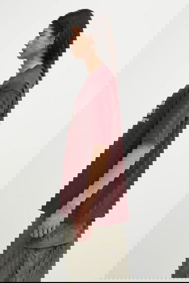 Tričko Carhartt WIP S/S Schooling Heart T-Shirt Vínová | I035455.33KXX, 1