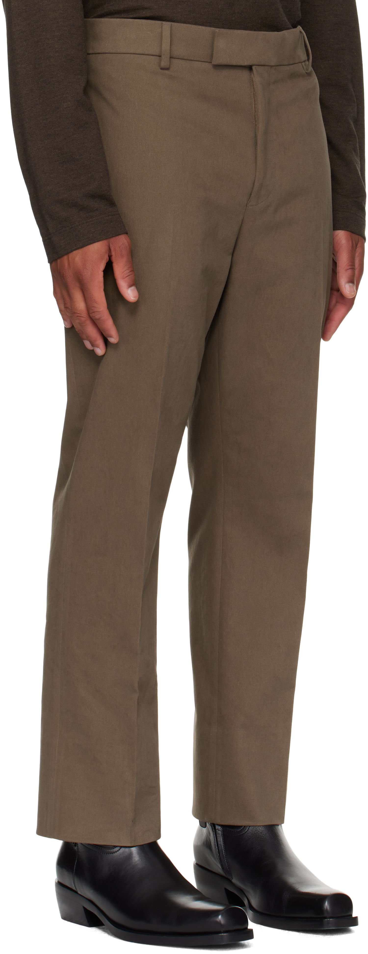 Nohavice FERRAGAMO Ferragamo Tailored Trousers Zelené | 787028, 1