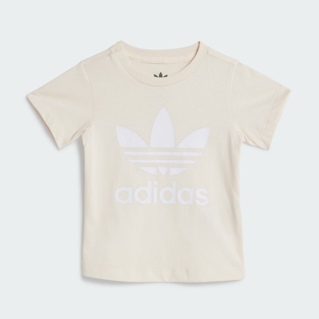 Tričko adidas Performance Trefoil Tee Béžová | IR6804, 0