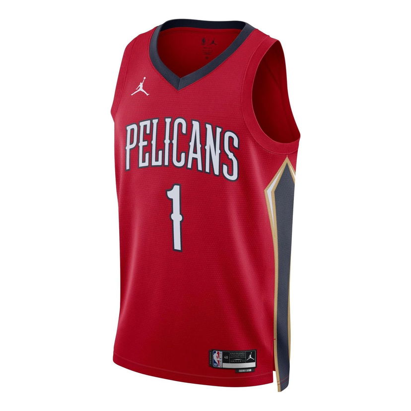 Dres Jordan Jordan Pelicans Williamson Statement Jersey Červená | DO9535-658
