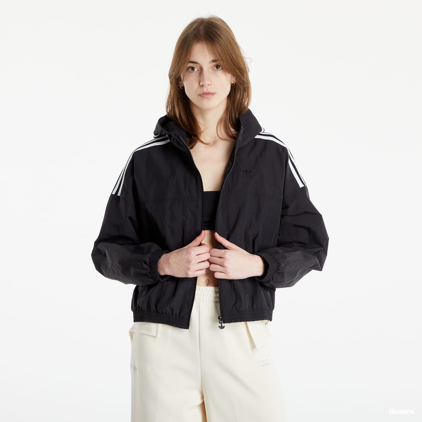 Bomber bunda adidas Originals ADICOLOR Classics Čierna | HC2022, 0