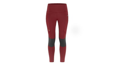 Legíny FJÄLLRÄVEN Abisko Trekking Tights PRO Vínová | F84771-346-048, 1