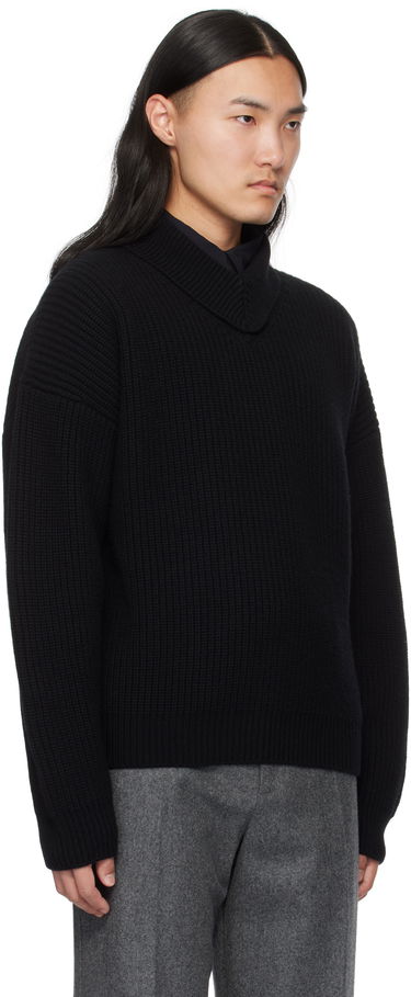 Sveter Bottega Veneta Veneta Wool & Cashmere Rib Turtleneck Čierna | 812511V4VY01000, 1