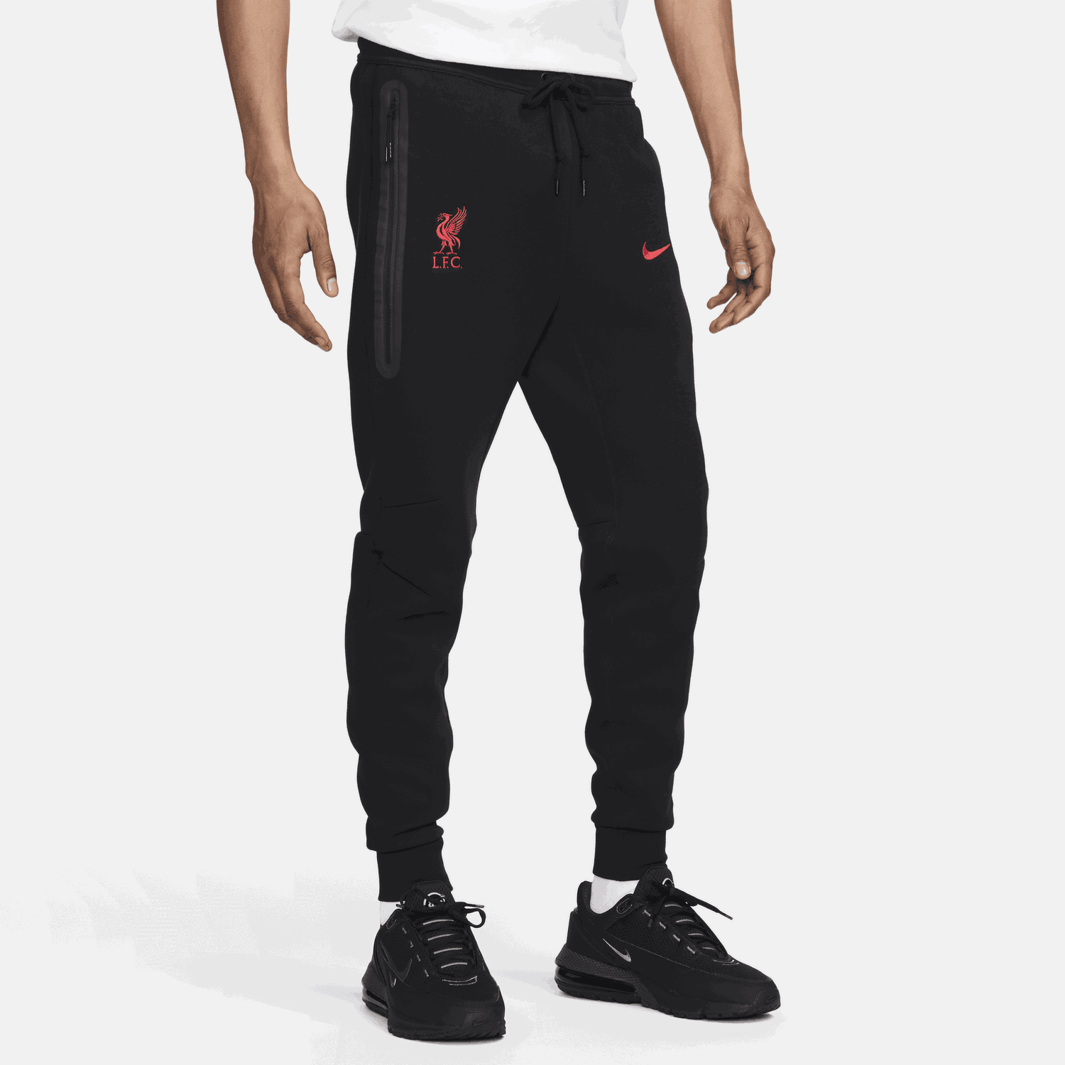 Tepláky Nike Liverpool FC Tech Pack Fleece Čierna | FN8489-010, 0