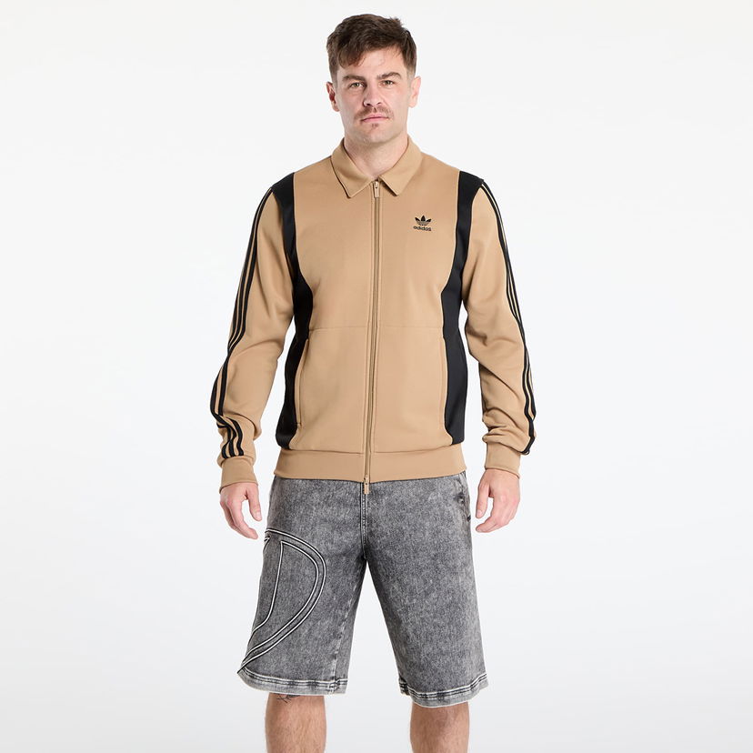 Bunda adidas Originals Adicolor Panel Track Top Jacket Béžová | JY1427