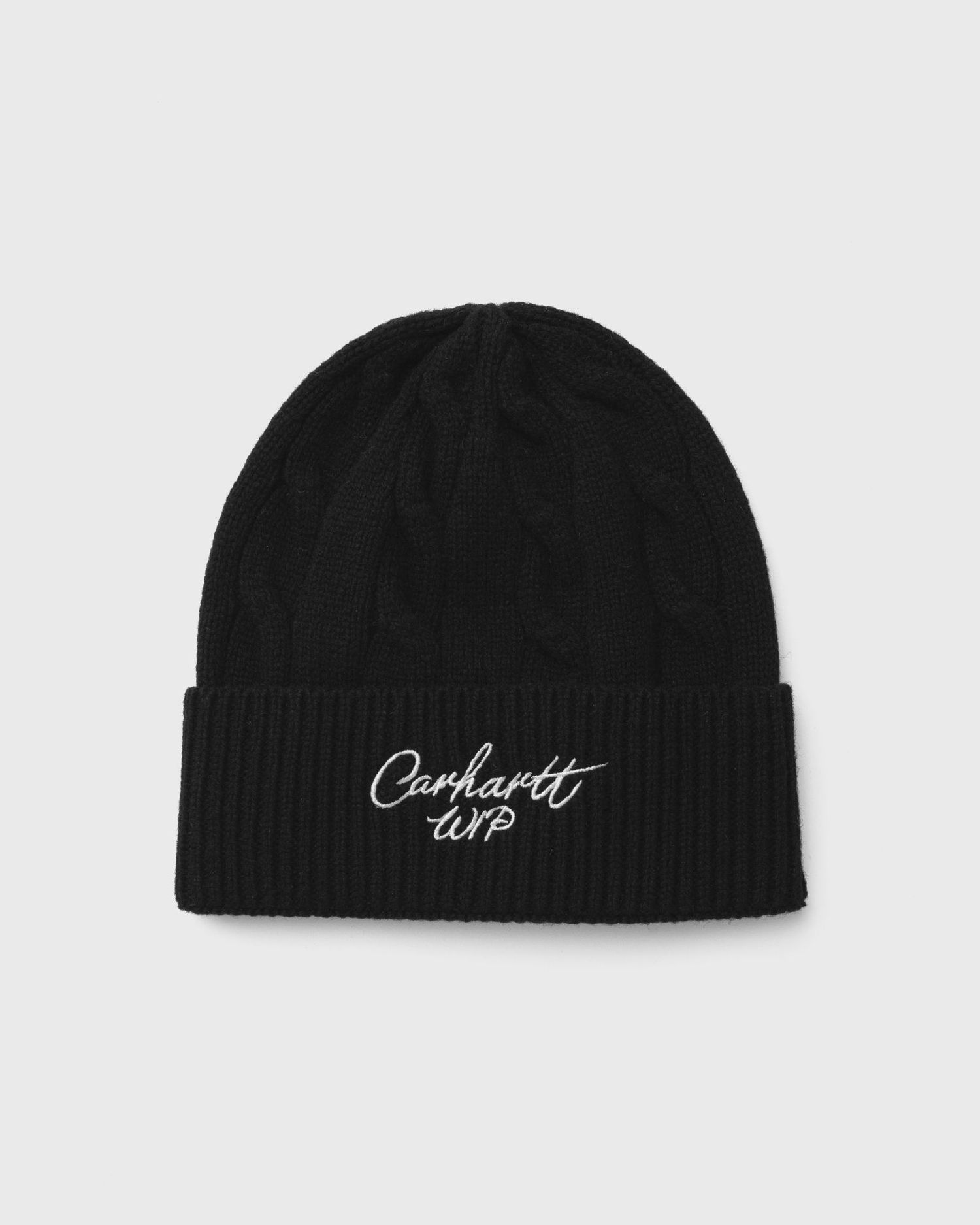 Kulicha Carhartt WIP Signature Cable Beanie Čierna | I035464-1T8.XX, 1