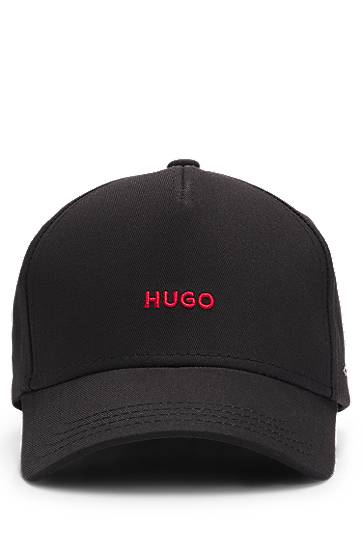 Šiltovka BOSS HUGO Embroidered Logo Twill Cap Čierna | 50519255, 0