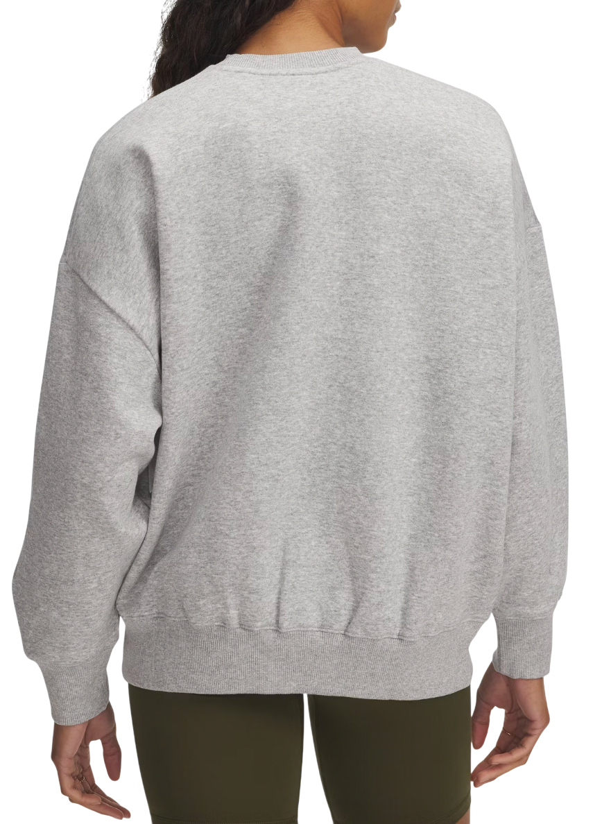Mikina Under Armour Rival Flc OS Varsity Crew Sweatshirt Šedá | 6007880-014, 1