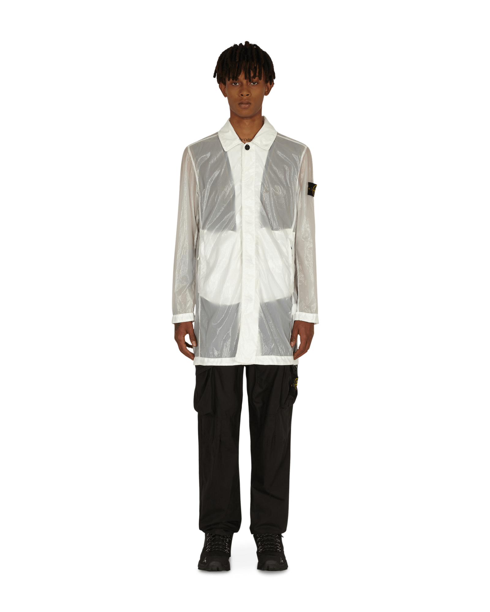 Lucido-TC Packable Coat White