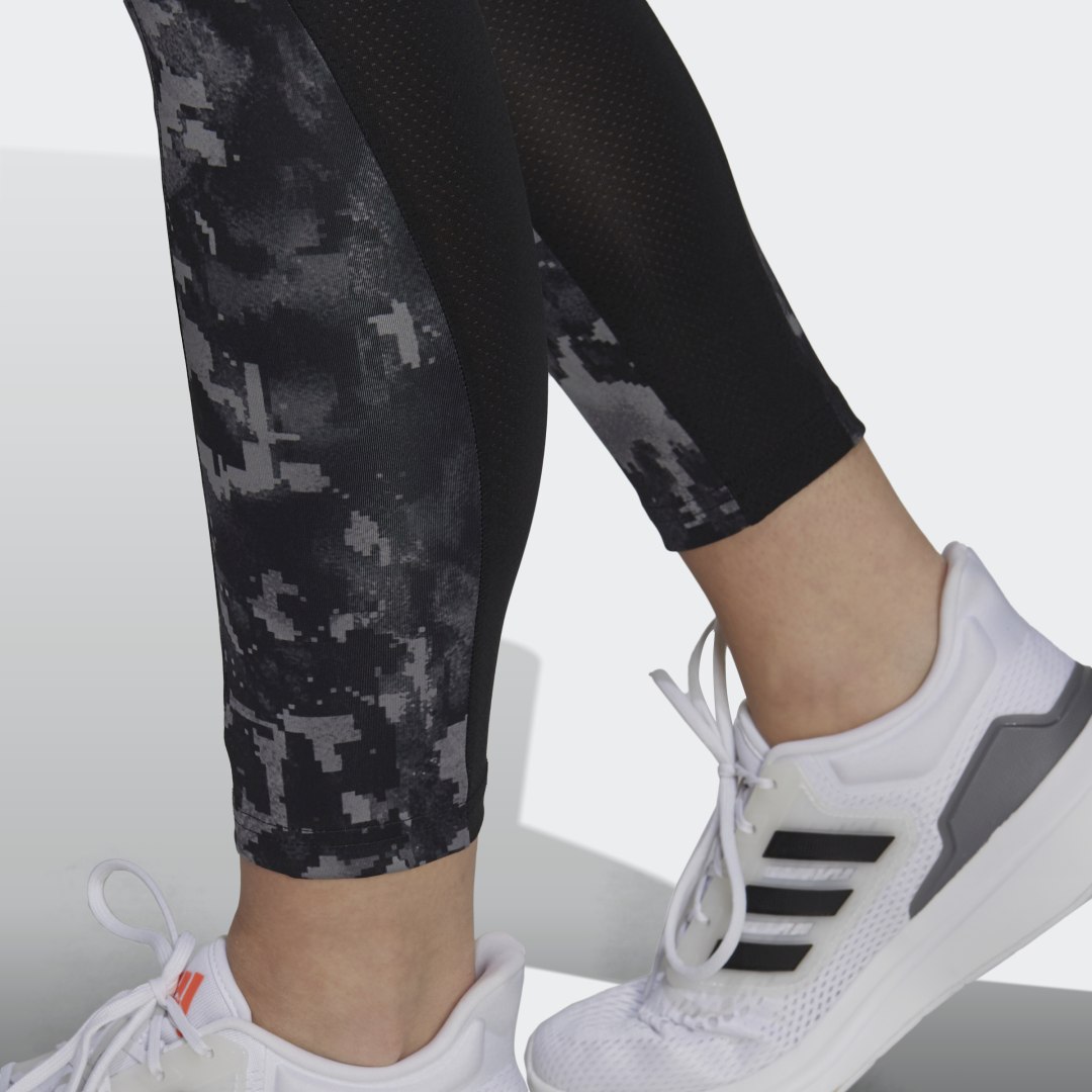 AEROREADY Designed to Move Print 7/8 High-Rise Leggings