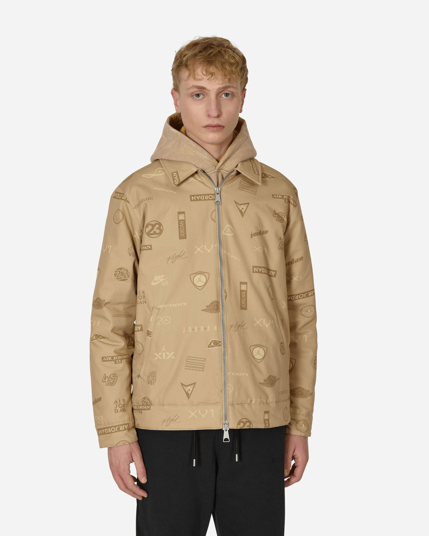 Bunda Jordan Flight Heritage Printed Jacket Béžová | DV7563-254, 0