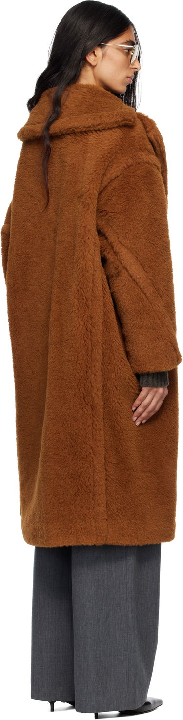 Kabáty Max Mara Tedgirl Teddy Coat Hnedá | 2521016052600, 2
