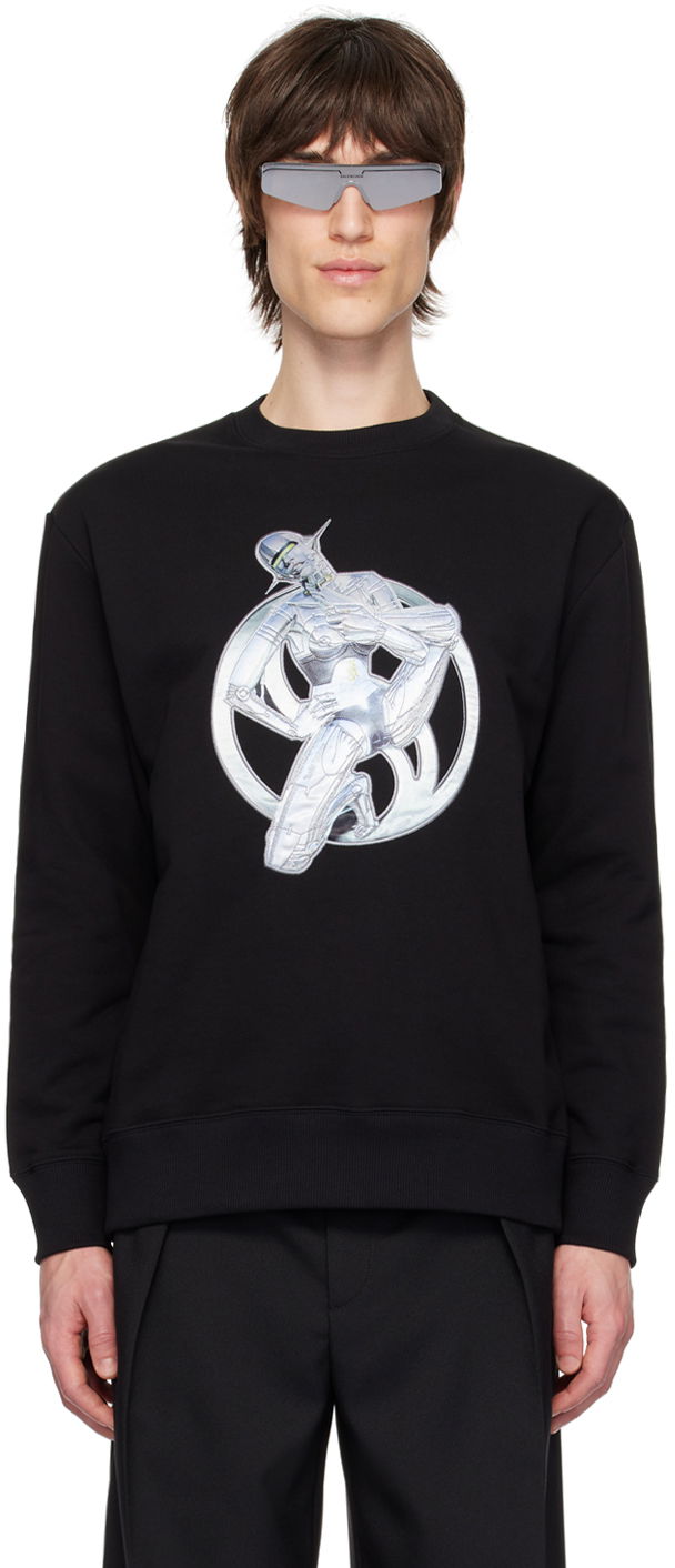 Mikina Stella McCartney Stella McCartney Graphic Print Sweatshirt Čierna | 6J02863SPY80, 0
