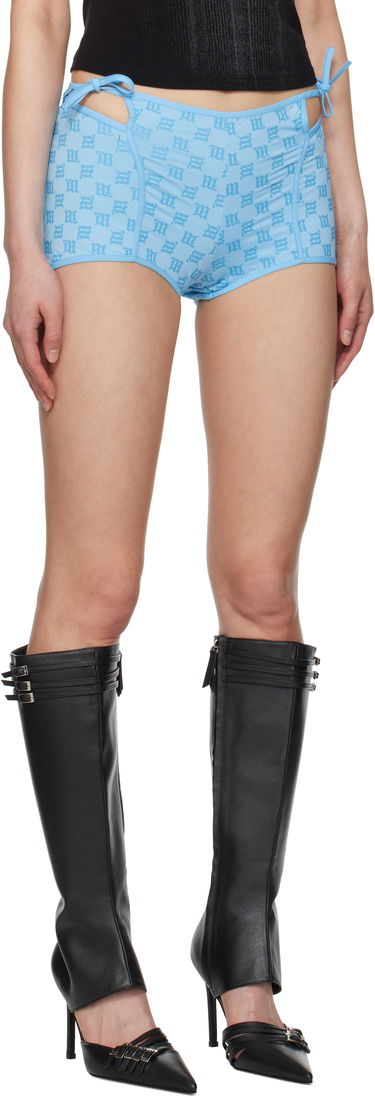 Šortky MISBHV MISBHV Monogram Coquette Shorts Modrá | 250W357, 1