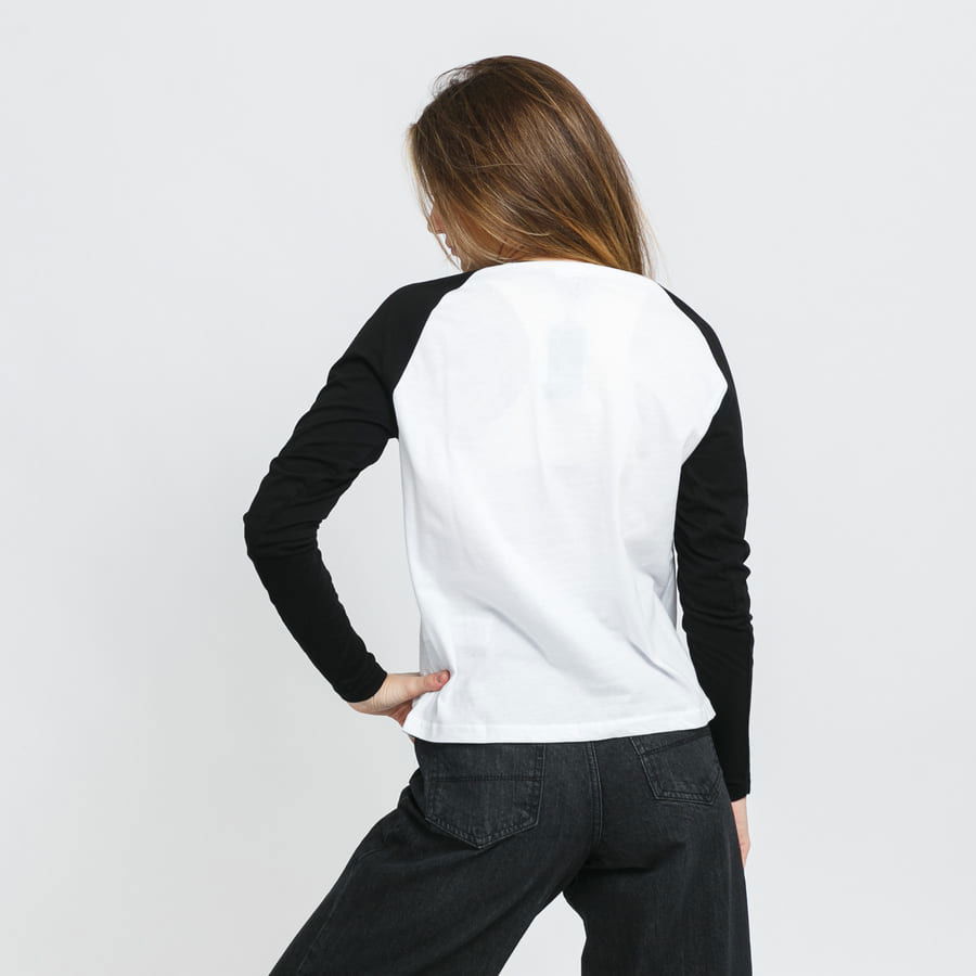 Contrast Raglan Top