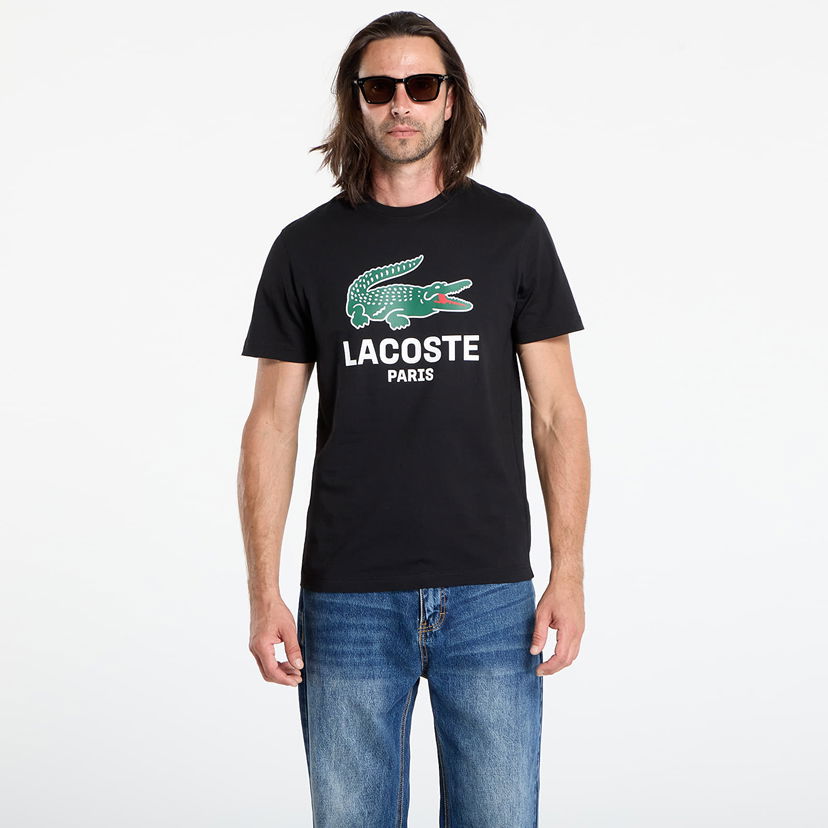 Tričko Lacoste LACOSTE Men's Tee Čierna | TH5634 031