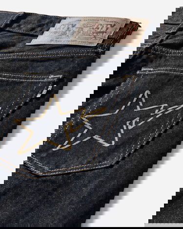 Džínsy BAPE STA Regular Fit 13oz Denim Pants Navy | 1L80150004 INDIGO, 3