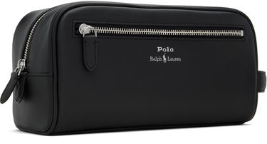 Cestovná taška Polo by Ralph Lauren Ralph Lauren Leather Travel Pouch Čierna | 405963262001, 1