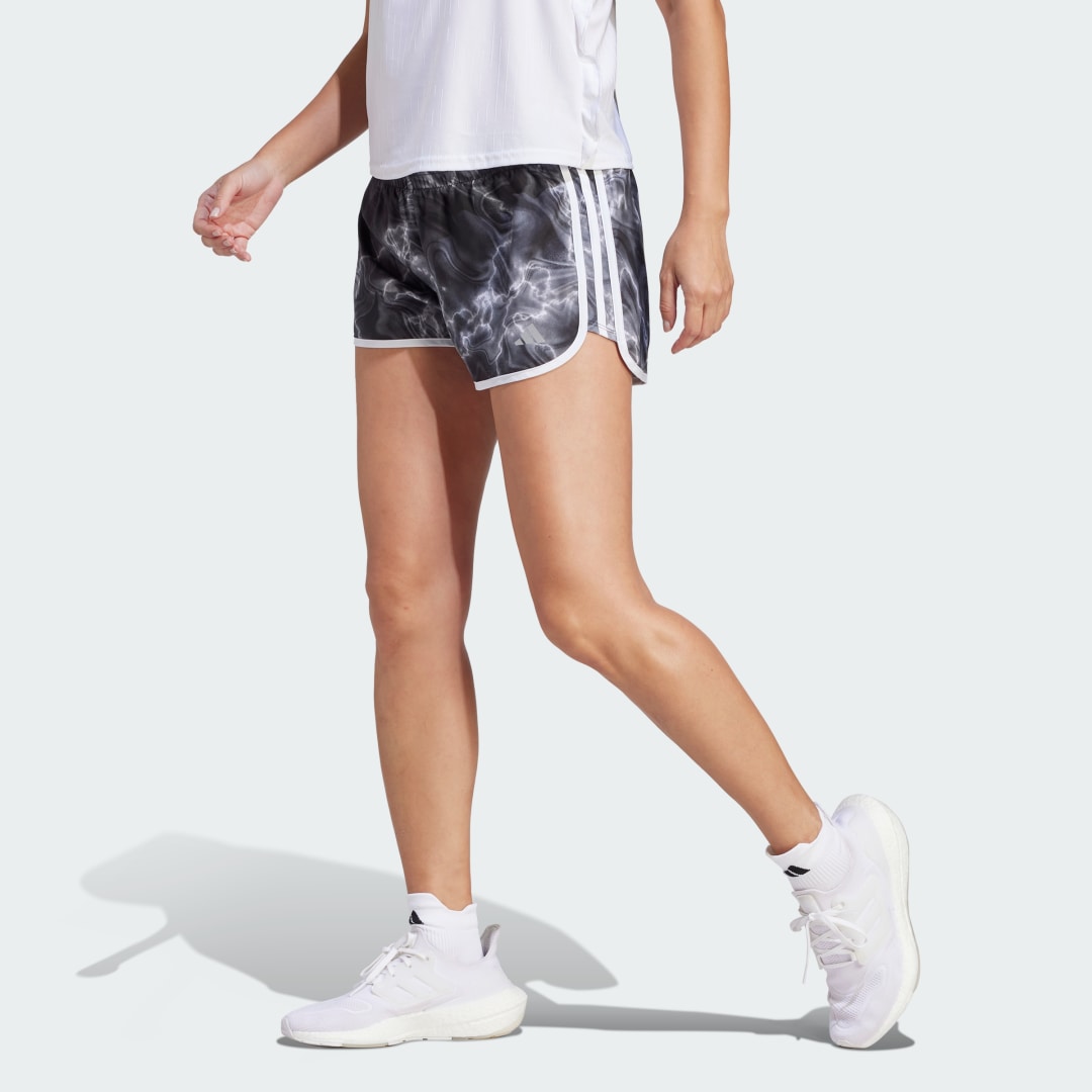Šortky adidas Originals Marathon 20 Allover Print Shorts Rôznofarebný | IL1665, 1