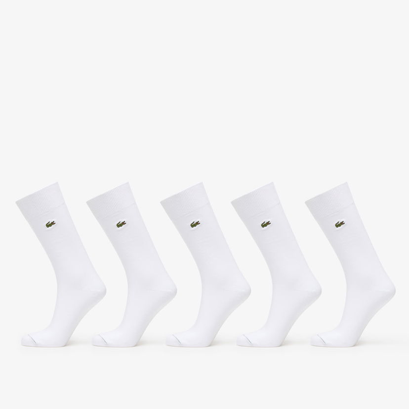 Ponožky Lacoste Socks White/ White Biela | RA8069 JJI