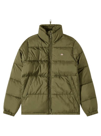 Prešívaná bunda Dickies Waldenburg Puffer Jacket Zelené | DK0A4XP2MGR1