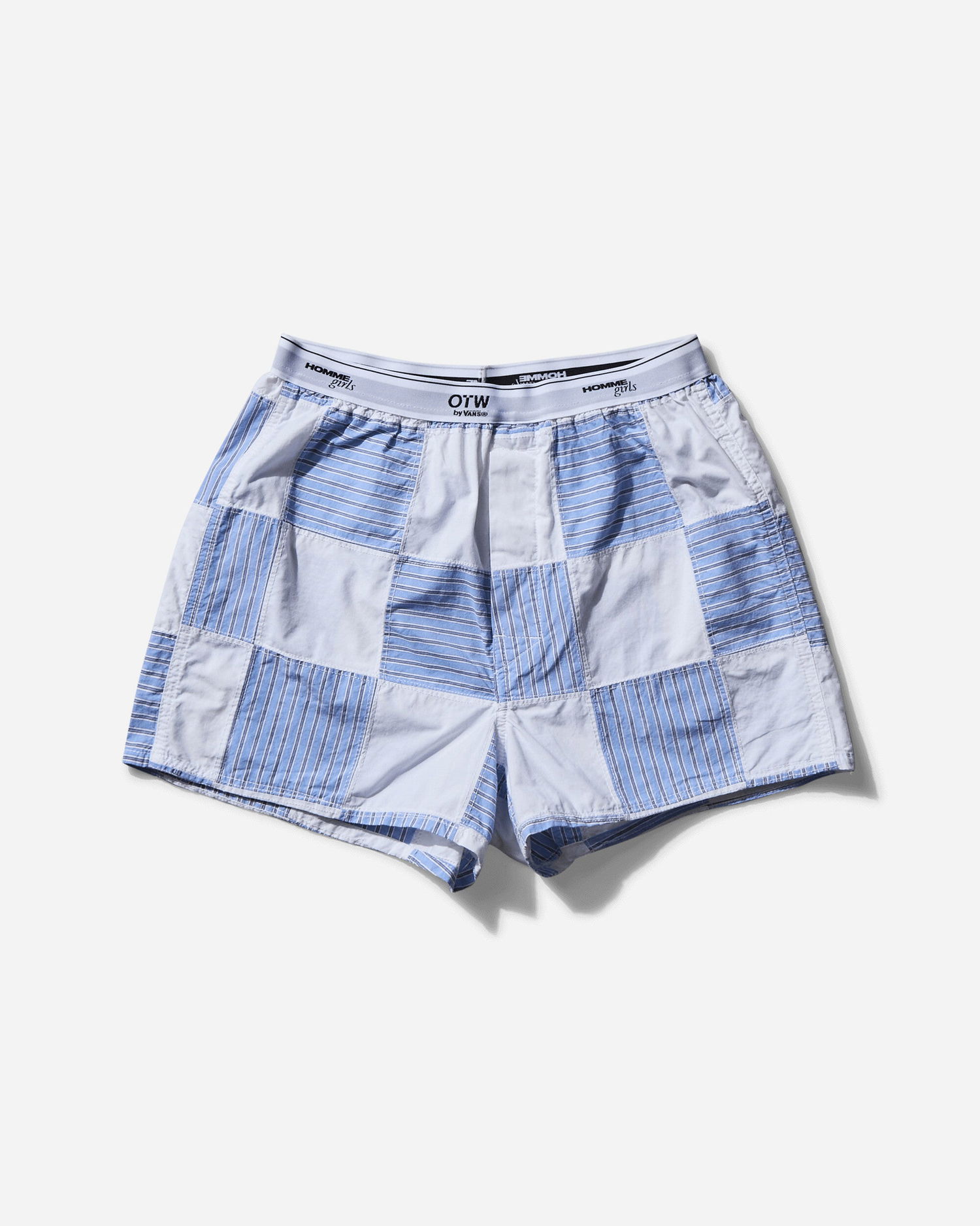Boxerky Vans HommeGirls Patchwork Boxer Shorts Modrá | VN000NTCEM91, 0