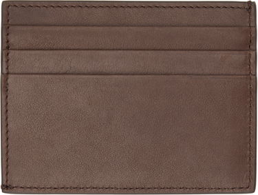 Peňaženka Thom Browne Thom Browne Soft Calf Leather Double Card Holder Hnedá | MAW031A-L0117, 1