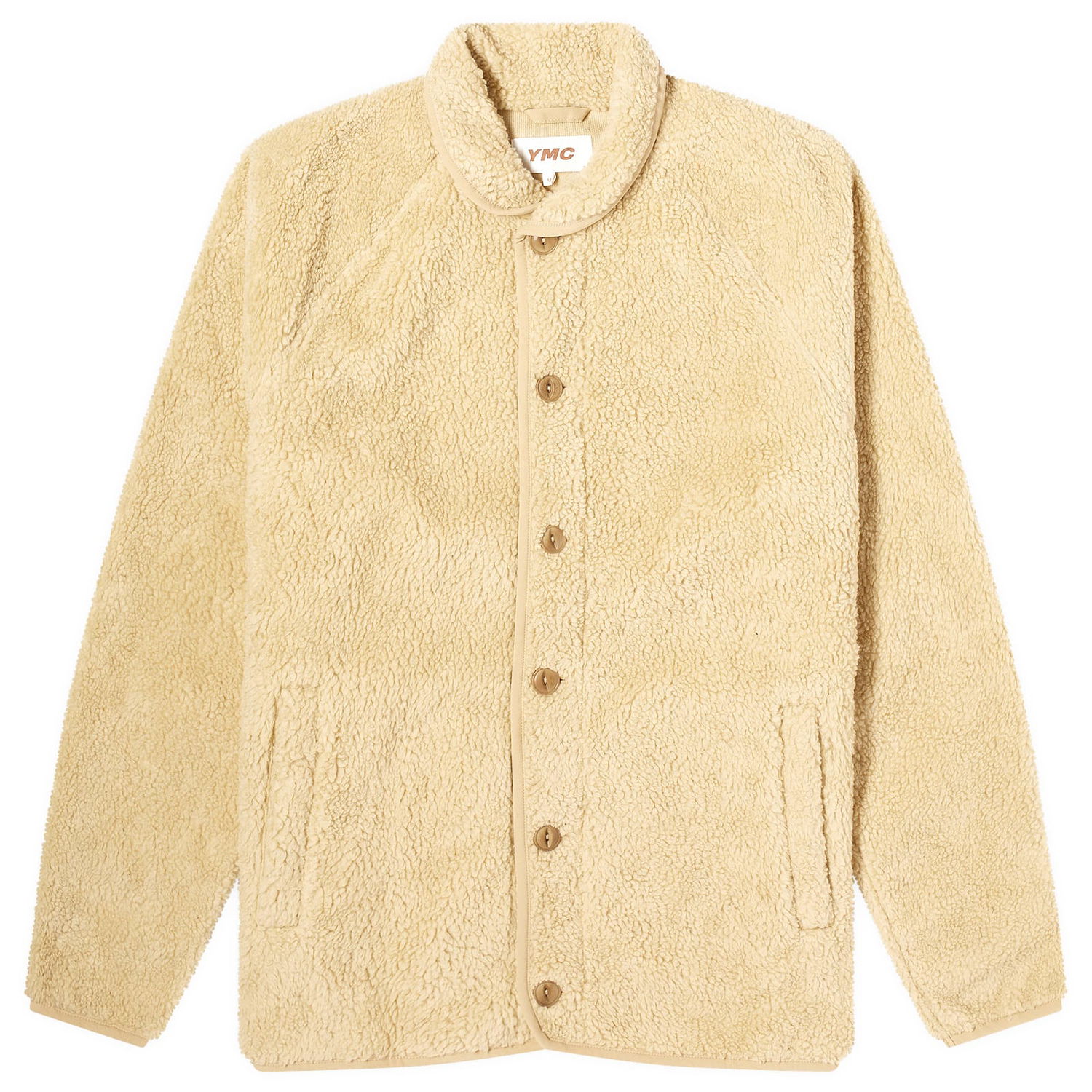 Bunda YMC Men's Fleece Jacket Žltá | P7AZD-20, 0