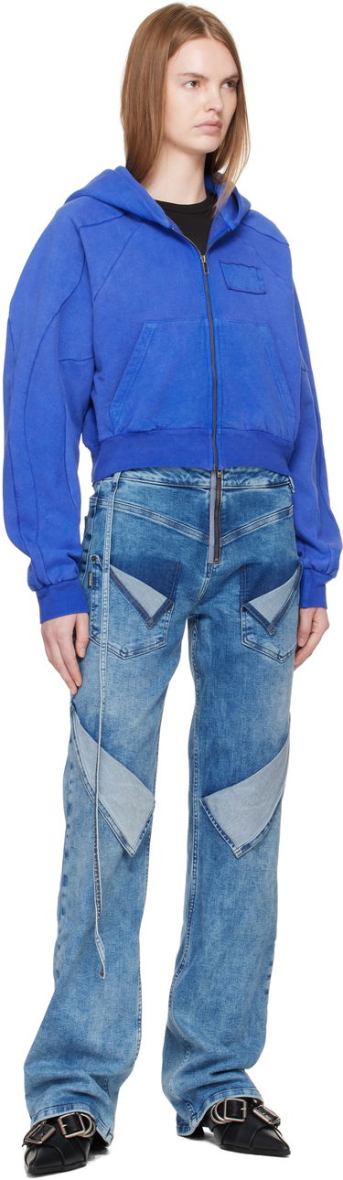 Džínsy Ottolinger Ottolinger Loose Fit Jeans Modrá | 117-202817-02, 3