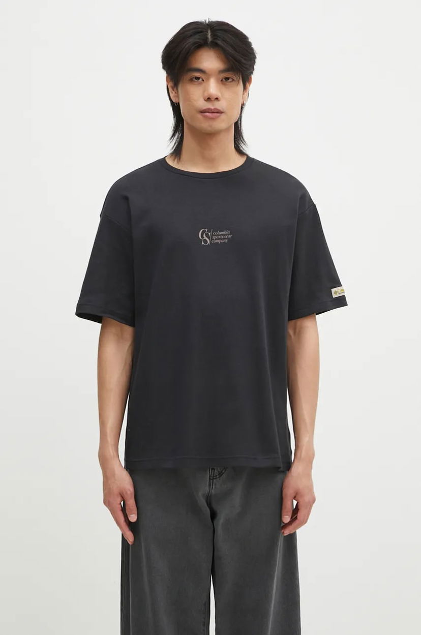 Tričko Columbia CSC Heritage Graphic T-Shirt Čierna | 2090871