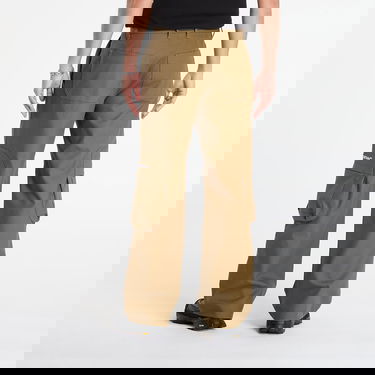 Cargo nohavice Off-White Bookish Cot Round Pocket Cargo Pants Hnedá | OMCF04DF25FAB0015801, 3