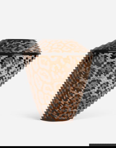 Home decor Dolce & Gabbana Large Leopard Print Amphora Porcelain Vase Rôznofarebný | TCC198TCAMWUL018, 0