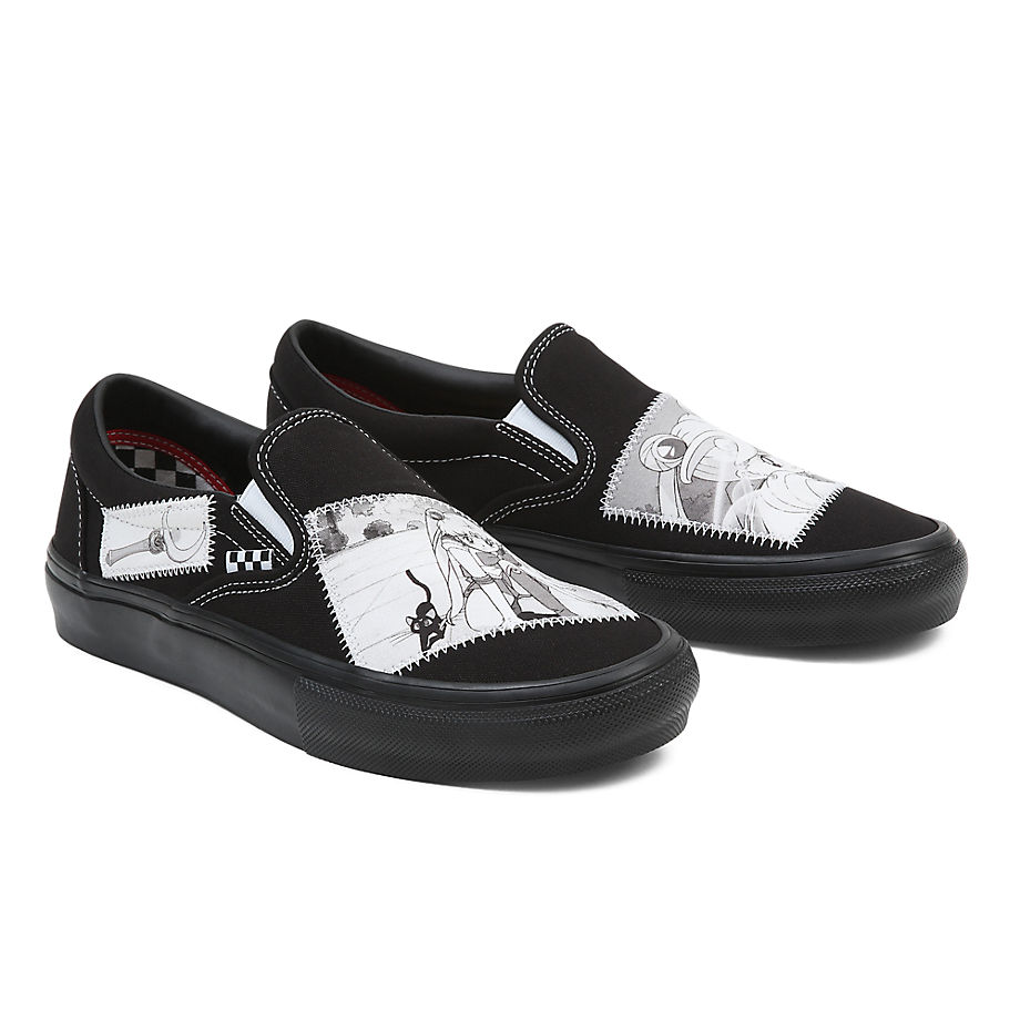Tenisky a topánky Vans Slip-on x Pretty Guardian Sailor Moon Čierna | VN0A5FCAYB2, 1