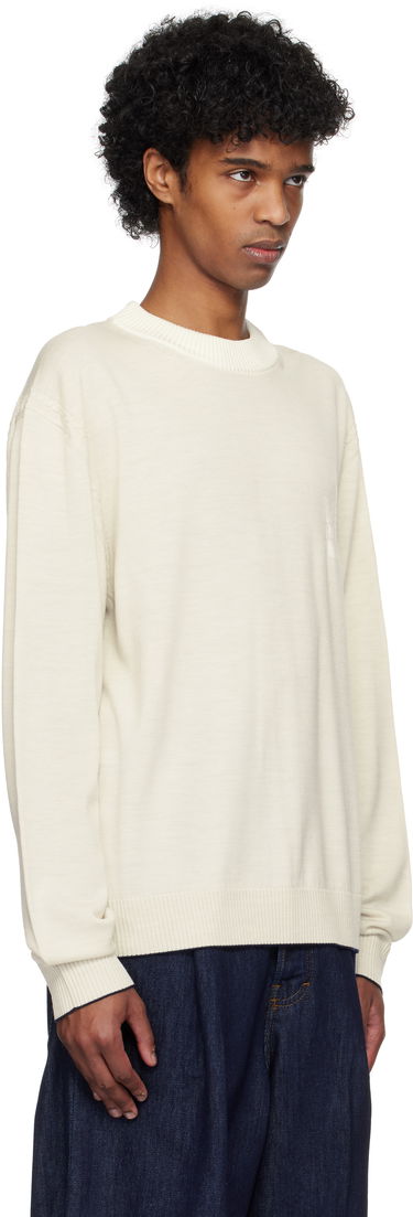 Sveter Jacquemus Jacquemus Tricot Knit Sweater Biela | 25E255KN539-2431, 1