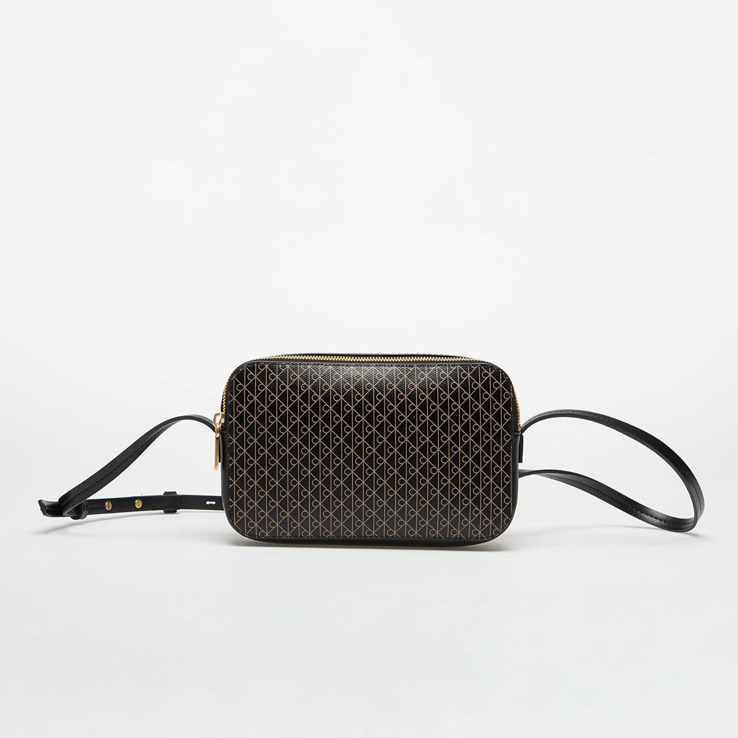 Taška cez rameno CALVIN KLEIN Calvin Klein Emblem Aop Elongated Camera Bag Čierna | LV04F3268G 2XA, 1