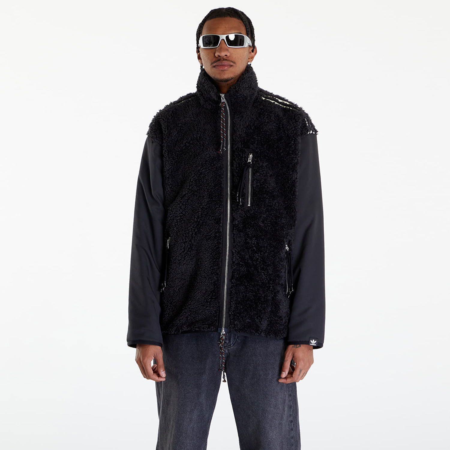 Bunda adidas Originals Song For The Mute x Fleece Jacket UNISEX Black Čierna | IY9513, 0