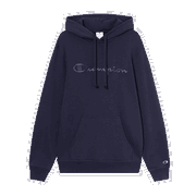Embroidered Cursive Logo Hoodie