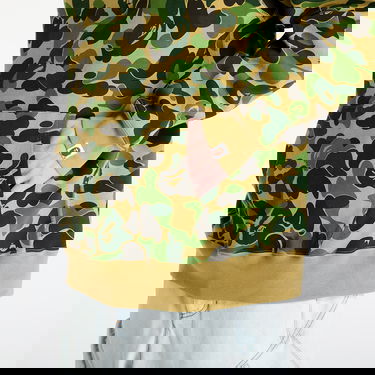 Mikina BAPE Abc Camo Shark Half Zip Pullover Hoodie Rôznofarebný | 001PPK801010M GRN, 2