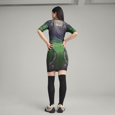 Šaty Puma PUMA x ARIES Women's Tight Dress Zelené | 631076_51, 3