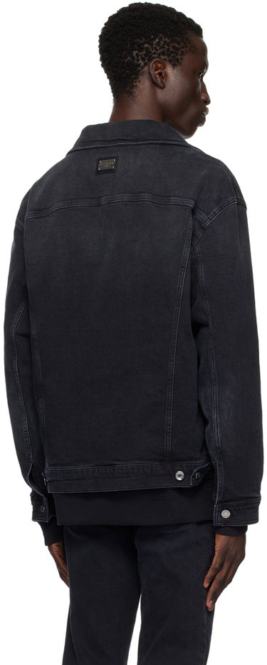 Bunda Dolce & Gabbana Faded Denim Jacket Čierna | G9NL5DG8GW6, 2