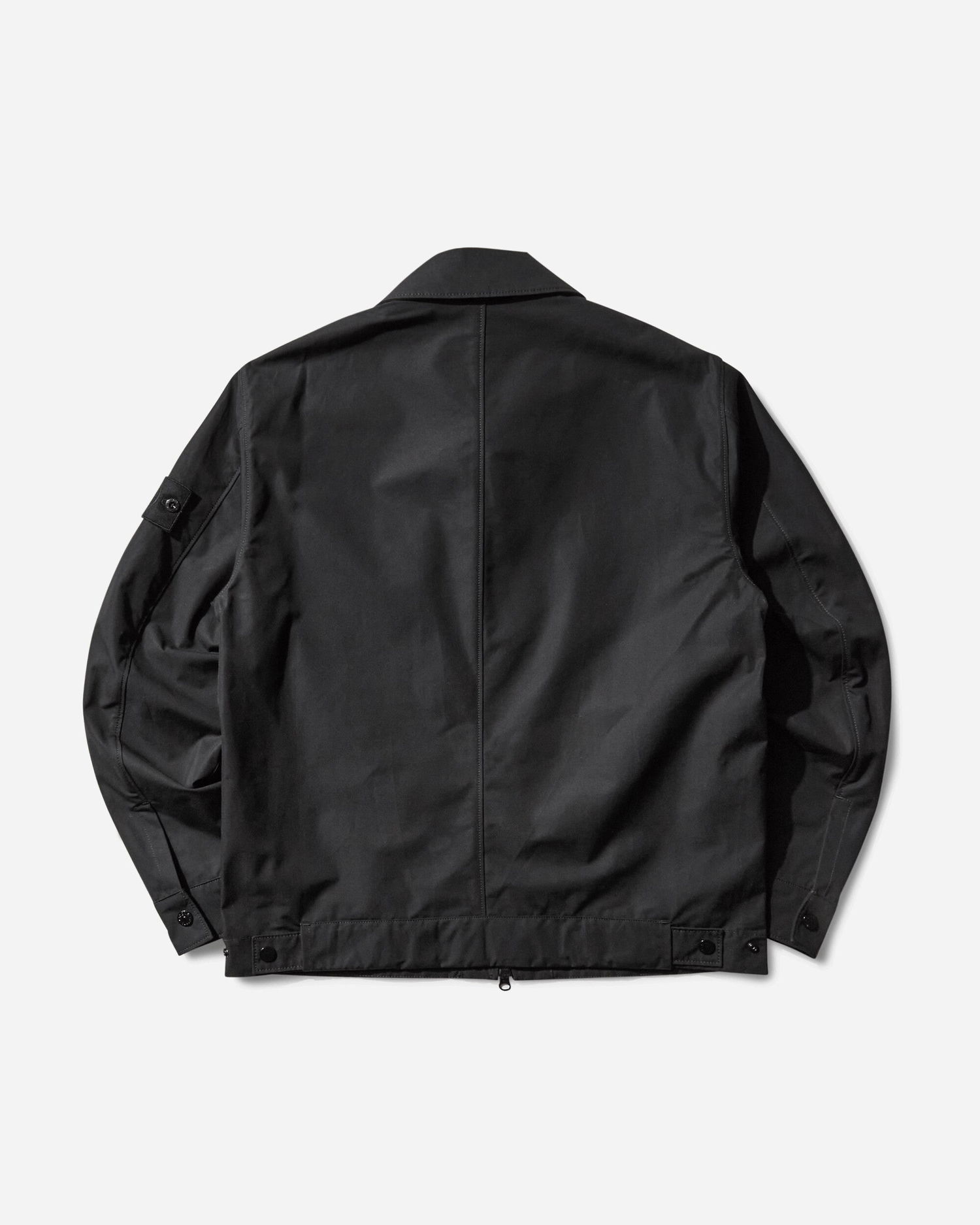 Košeľa Stone Island Ghost Cotton Canvas Overshirt Čierna | K2S15-1200018-S00F1 V0029, 0