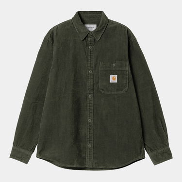 Košeľa Carhartt WIP Carhartt WIP Flint Long Sleeve Shirt Zelené | I035837_9, 3