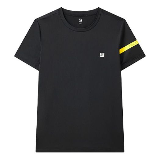 Tričko FILA Training Round Neck Short Sleeve T-Shirt Čierna | A11M021102G-BK